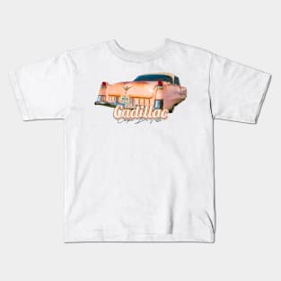 1955 Cadillac Coupe de Ville Kids T-Shirt